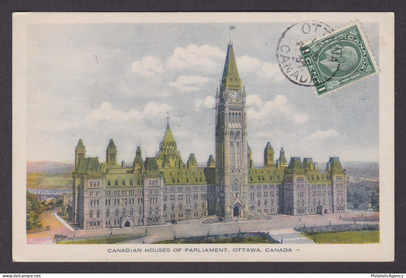 Postcard, CANADA, Ottawa, Canadian Houses of Parliament