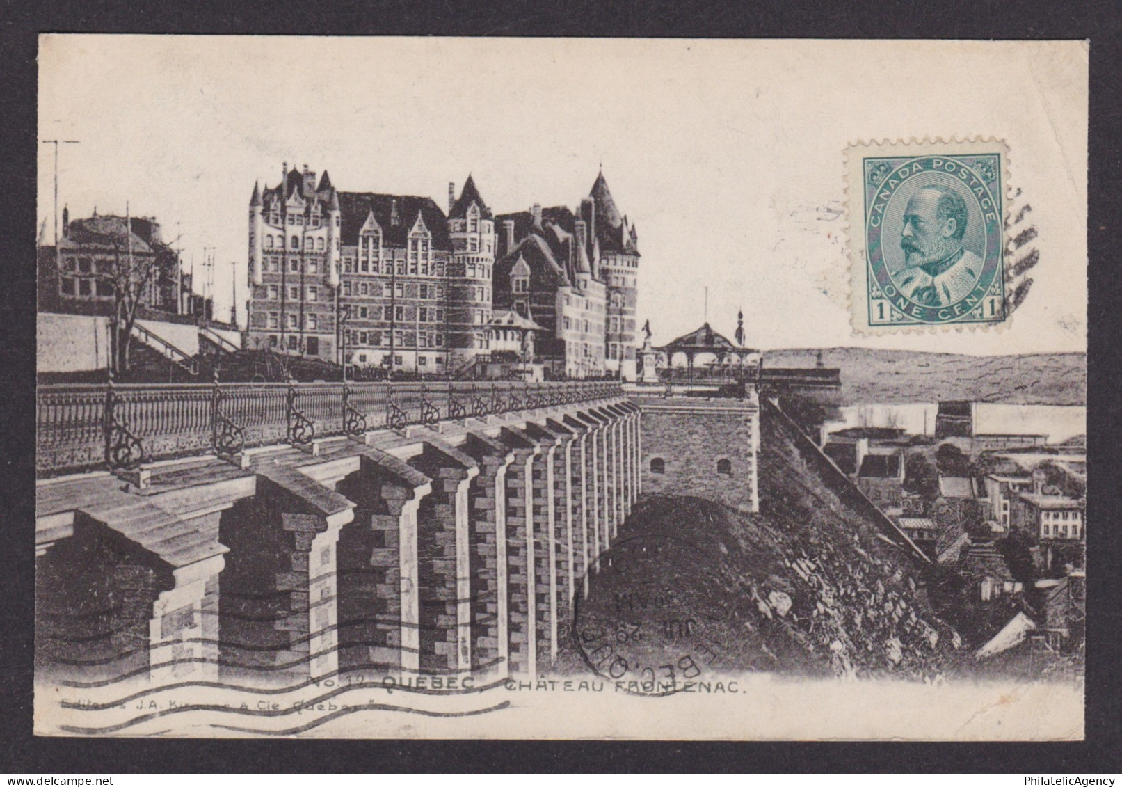 Postcard, CANADA, Quebec, Chateau Frontenac