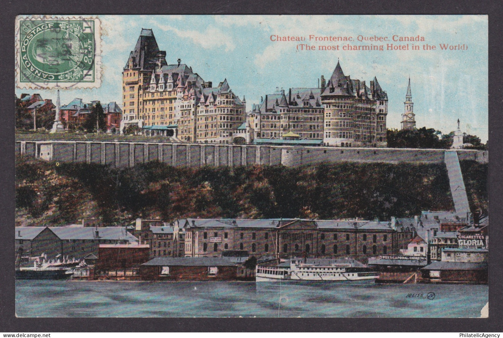 Postcard, CANADA, Quebec, Chateau Frontenac