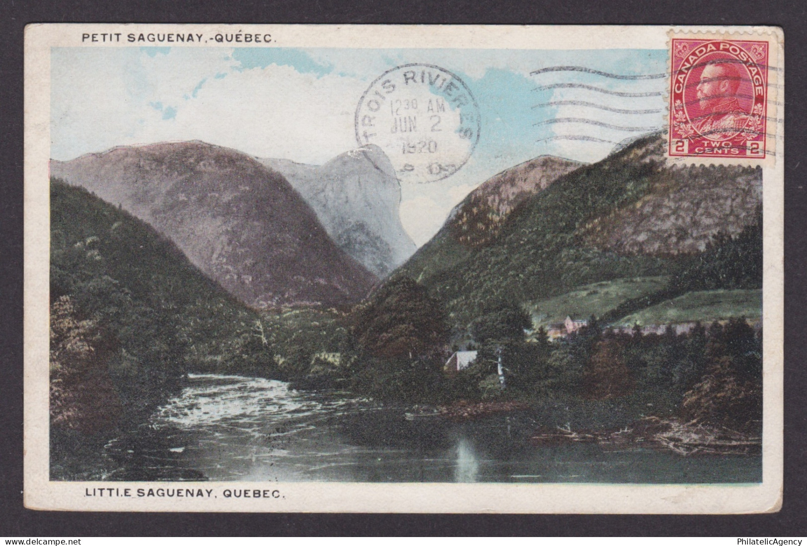 Postcard, CANADA, Quebec, Little Saguenay