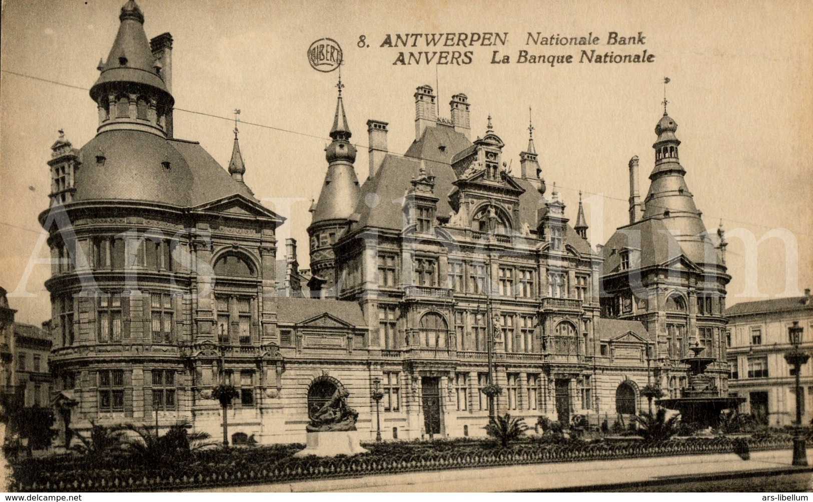Postcard / CPA / Antwerpen / Nationale Bank / Albert / Edit. O.  et J. Meys, Anvers / unused / 2 scans