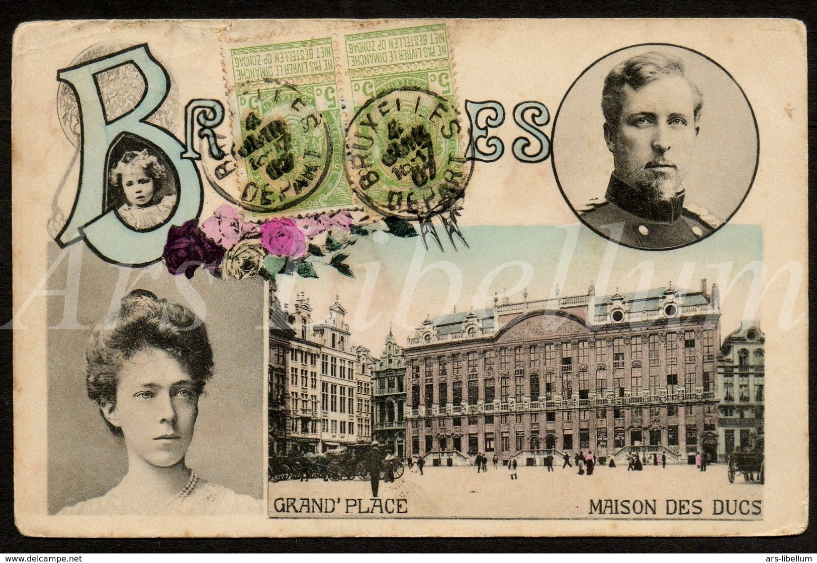 Postcard / CPA / ROYALTY / Belgique / België / Reine Elisabeth / Koningin Elisabeth / Roi Albert I / Koning Albert I