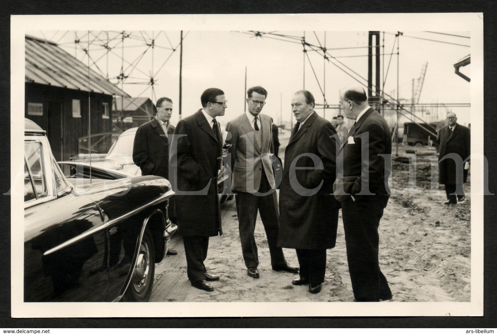 Postcard / CPA / ROYALTY / Belgium / Belgique / roi Baudouin / koning Boudewijn / 1960 / Antwerpen / burgemeester