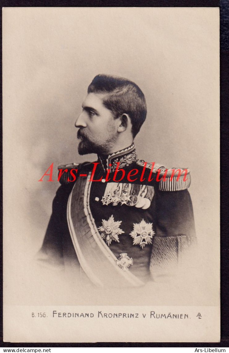 Postcard / CPA / ROYALTY / Romania / Roumanie / Ferdinand / Crown Prince of Roumania / 2 scans