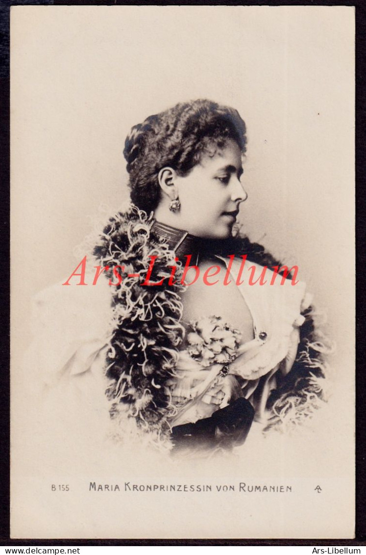 Postcard / CPA / ROYALTY / Romania / Roumanie / Queen Maria / Reine Marie / Regina Maria a României / 2 scans