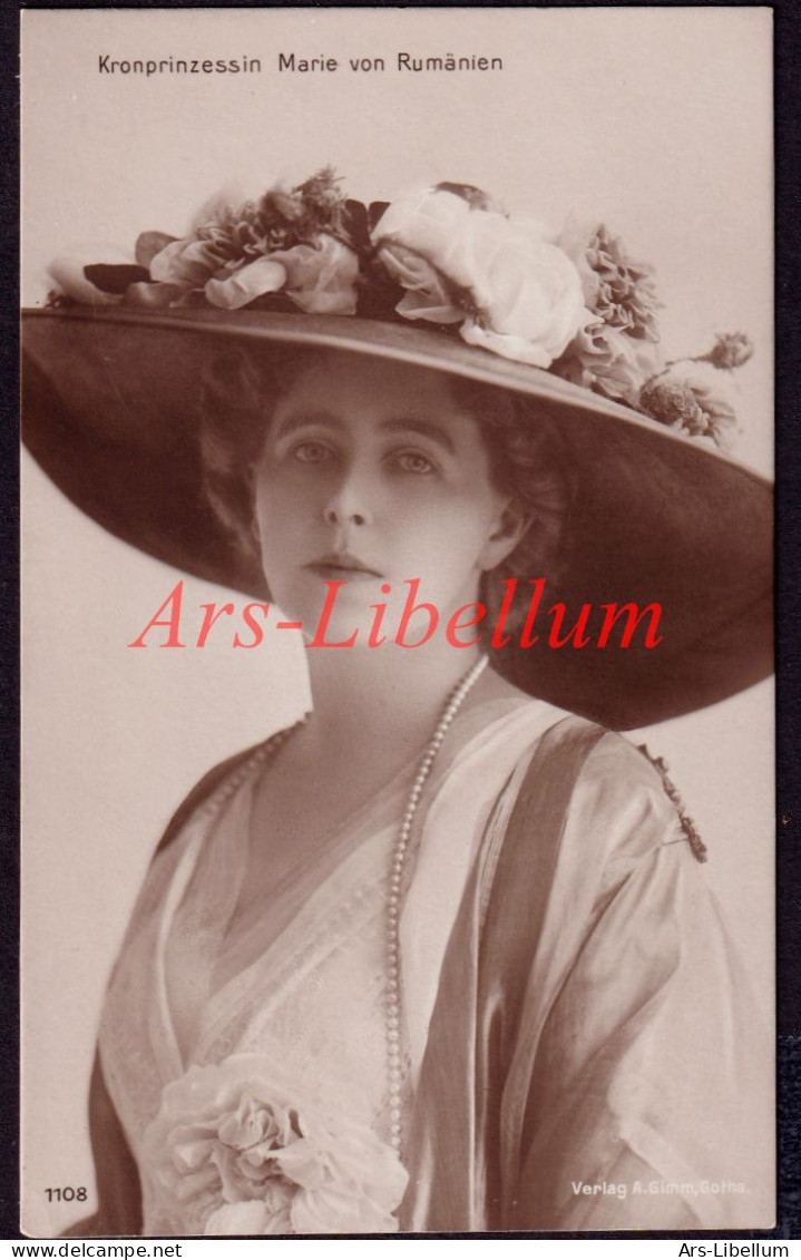Postcard / CPA / ROYALTY / Romania / Roumanie / Queen Maria / Reine Marie / Regina Maria a României / 2 scans