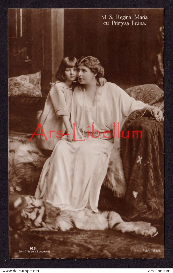 Postcard / CPA / ROYALTY / Romania / Roumanie / Queen Maria / Reine Marie / Regina Maria a României / Ileana