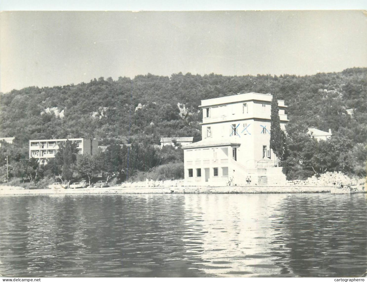 Postcard Former Jugoslavia Dom Omora Duro Strugar