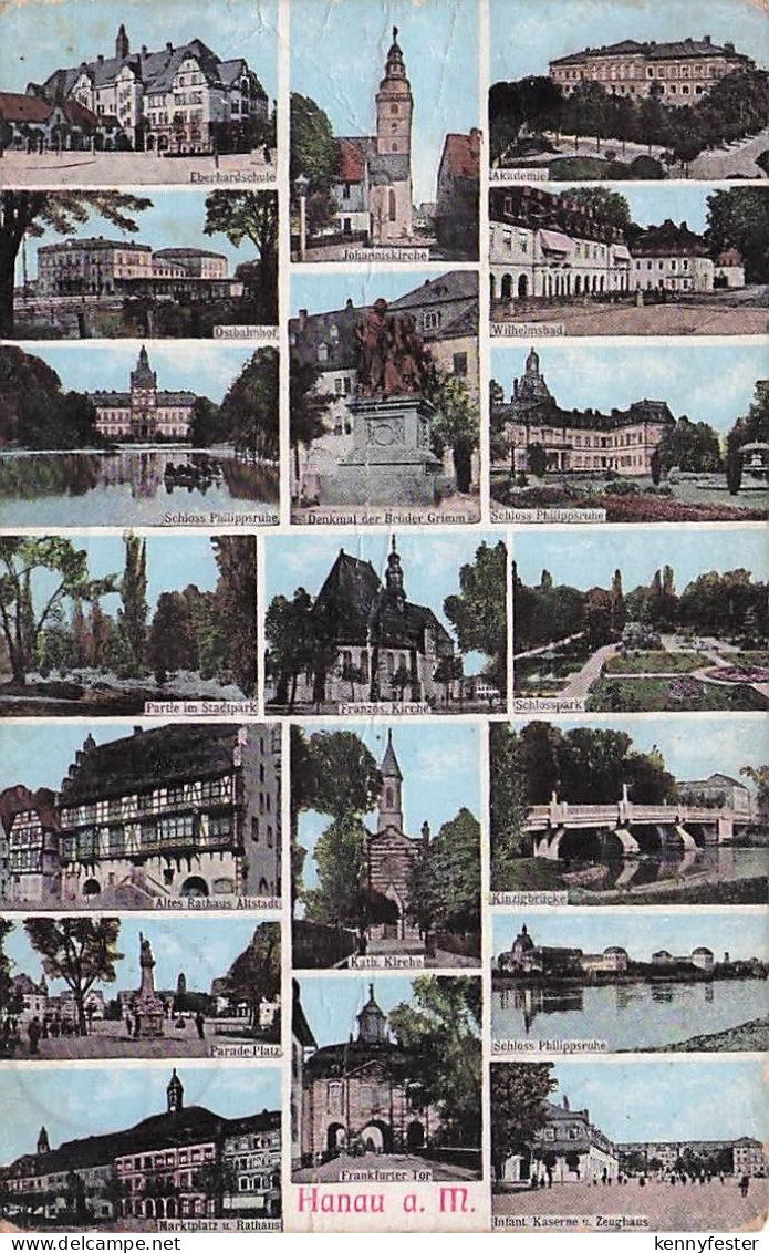 Postcard Hanau (general) in Hanau