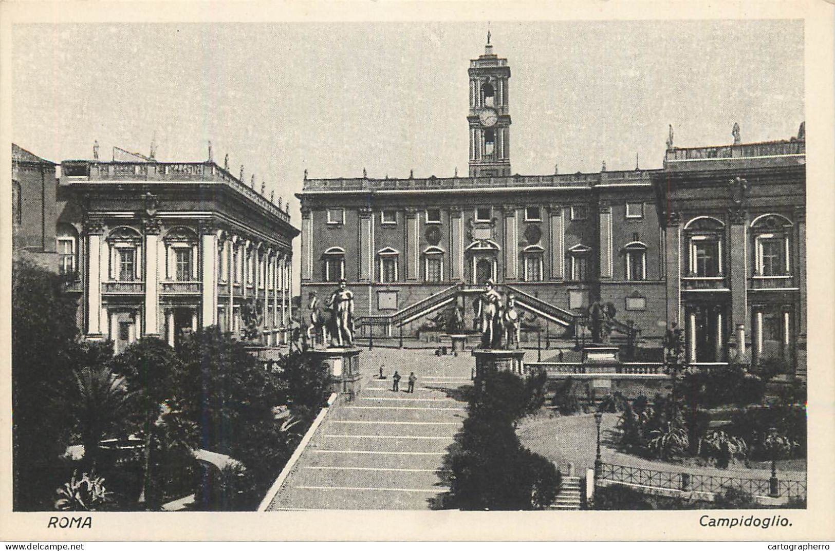 Postcard Italy Rome Campidoglio