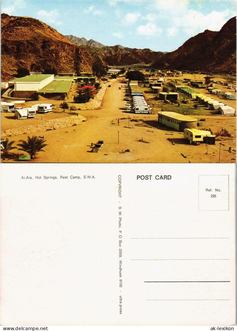 Postcard .Namibia Al-Ais, Hot Springs, Rest Camp, S.W.A. Namibia 1970