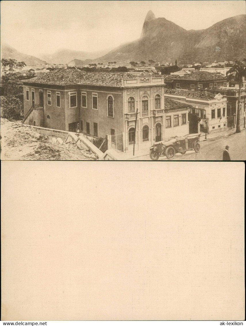 Postcard Rio de Janeiro Straßenszene 1913