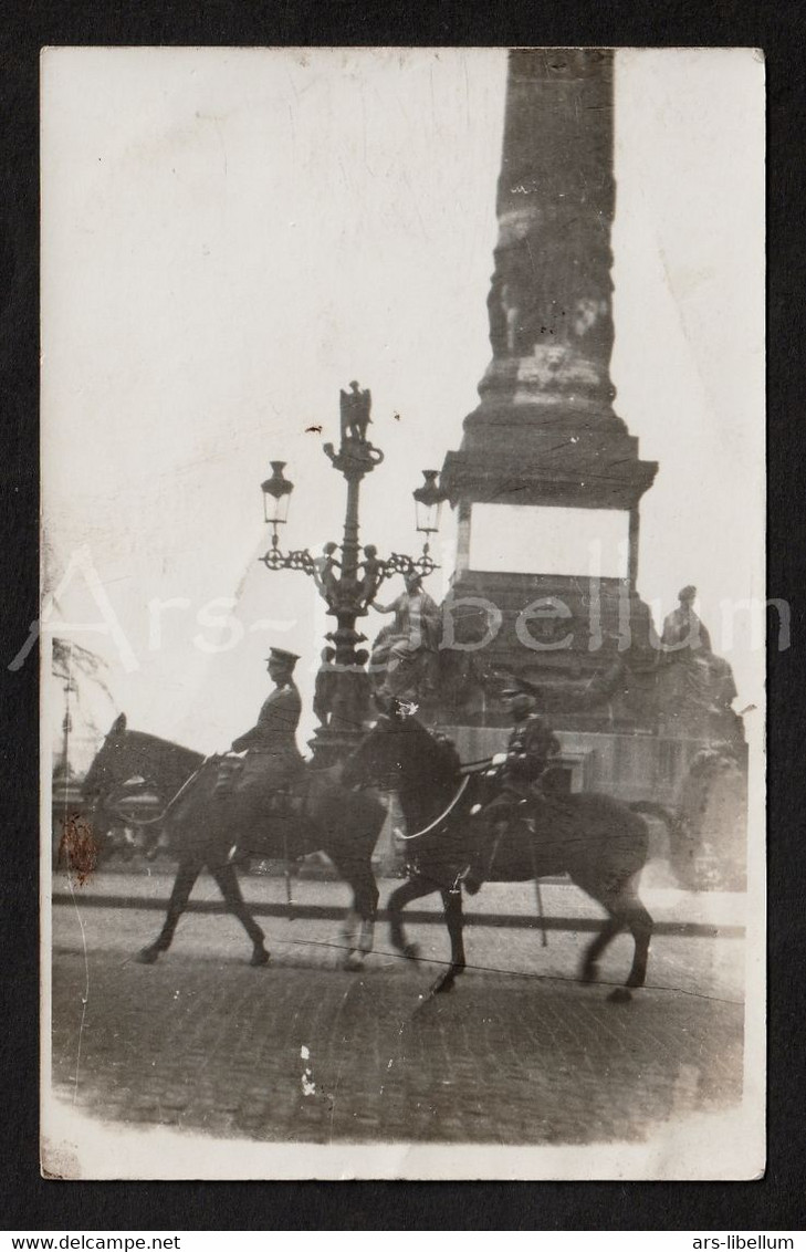 Postcard / ROYALTY / België / Belgique / Koning Albert I / Roi Albert I / Bruxelles / Brussel / Colonne du Congrès
