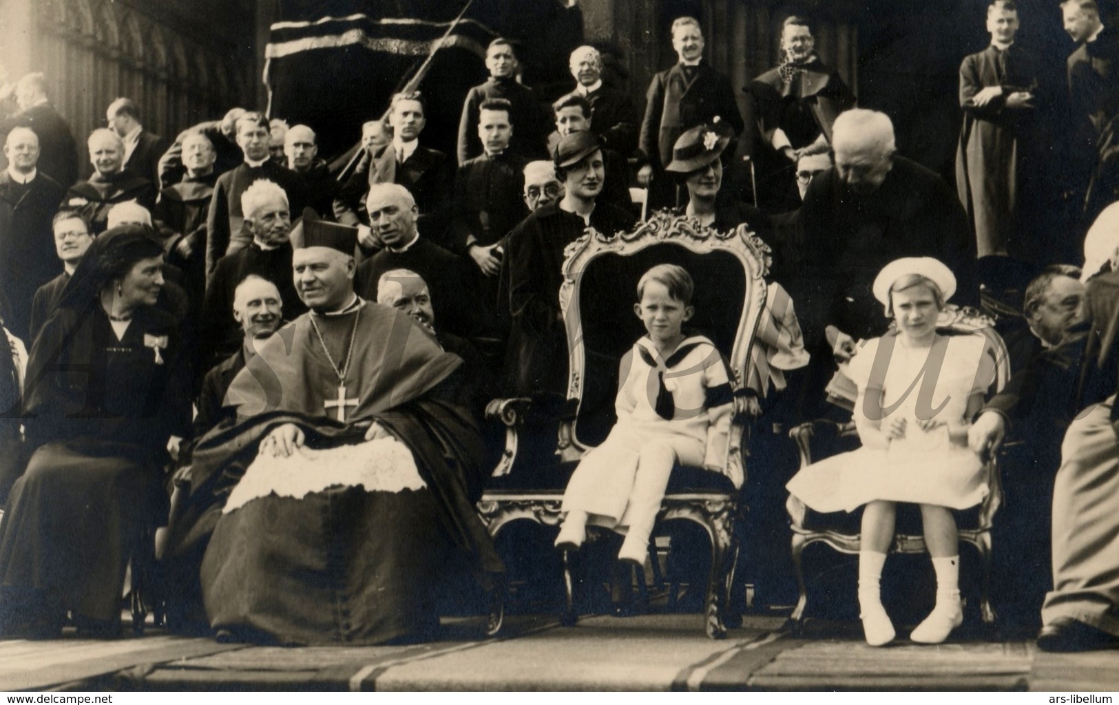 Postcard / ROYALTY / Belgique / België / Prince Baudouin / Couronnement de Notre Dame / Laeken / Laken / 1936