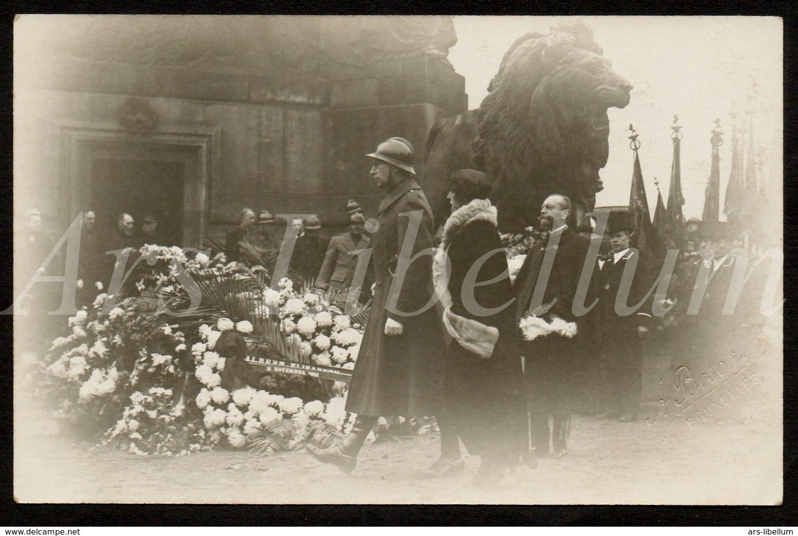 Postcard / ROYALTY / Belgique / België / Roi Albert I / Koning Albert I / Tombeau du Soldat Inconnu / 1922