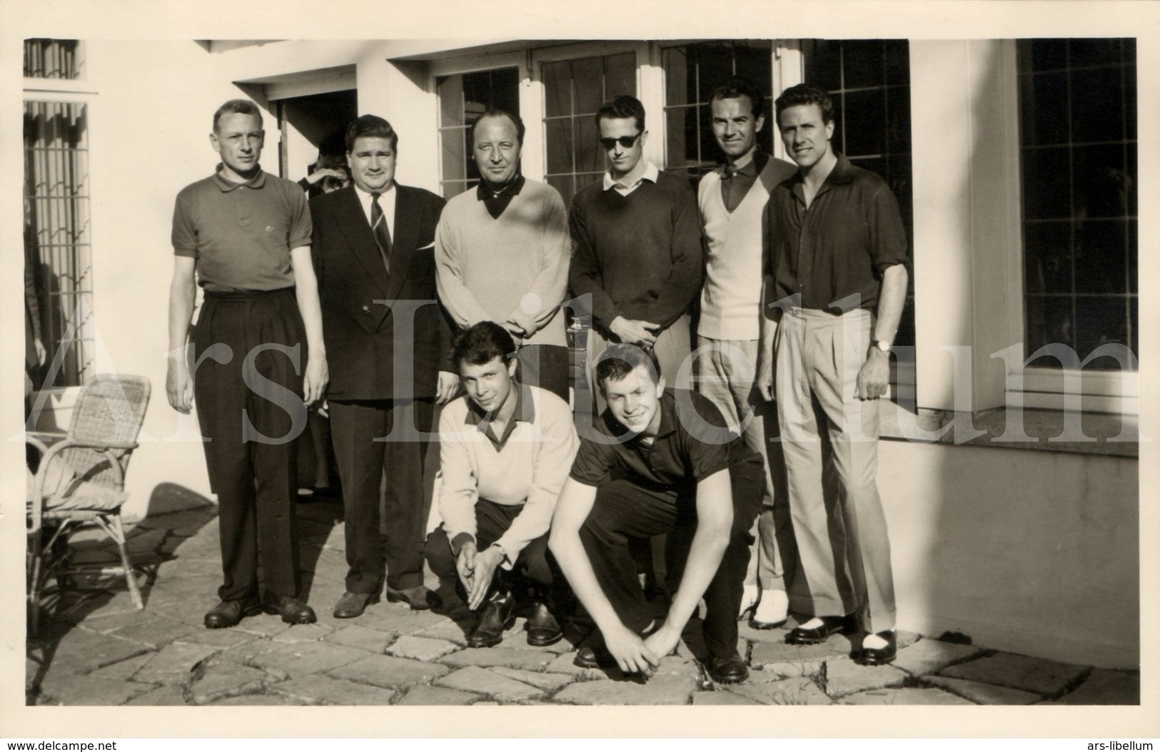 Postcard / ROYALTY / Belgique / België / roi Baudouin / koning Boudewijn / golf / Tervuren / 1958