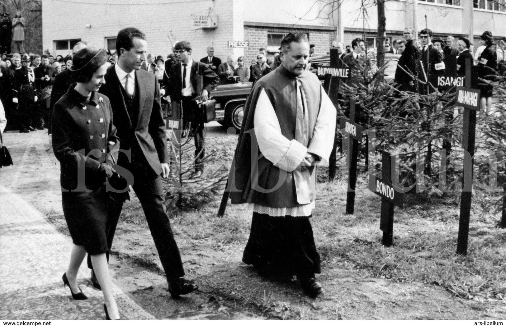 Postcard / ROYALTY / Belgique / België / roi Baudouin / koning Boudewijn / inauguration mémorial de Gentinnes / 1967