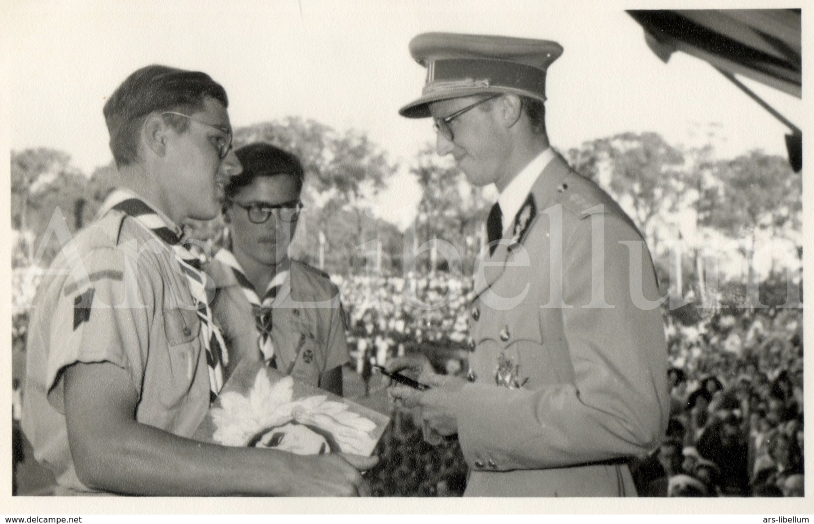 Postcard / ROYALTY / Belgique / koning Boudewijn / roi Baudouin / Belgisch Kongo / Kongo Belge / Congo / 1955