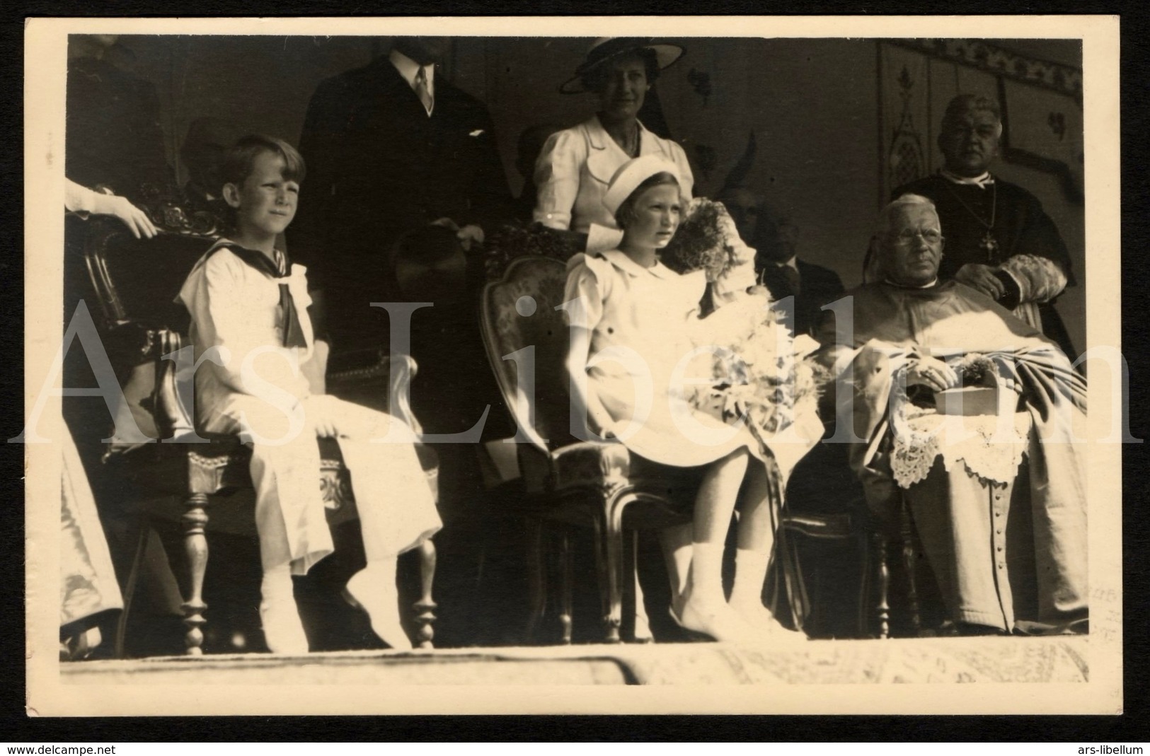 Postcard / ROYALTY / Belgium / België / Prinses Josephine Charlotte / Prince Baudouin / Namur / Fêtes Mariales / 1937