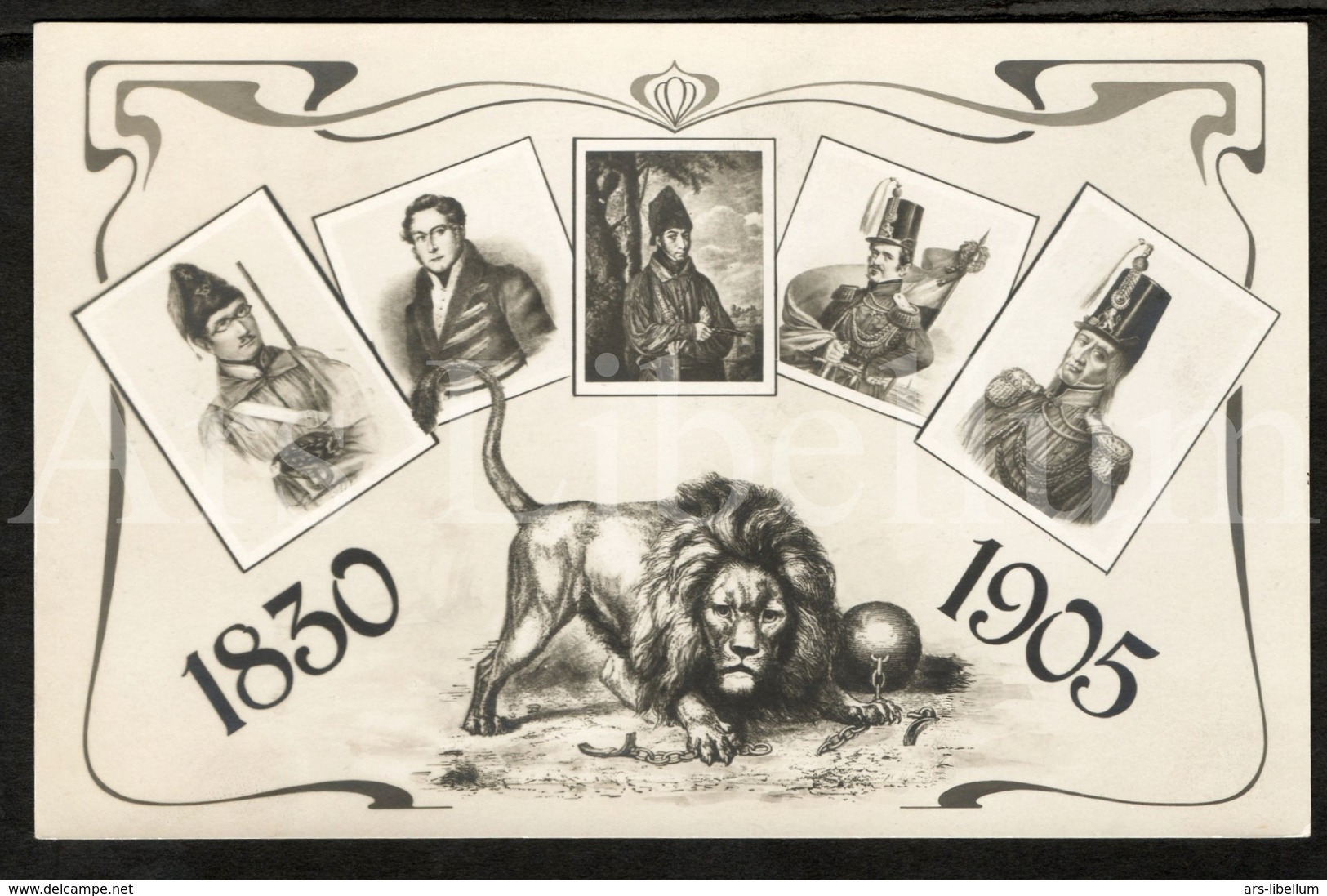 Postcard / ROYALTY / Indépendance Belge / Gouvernement provisoire de Belgique / 1830 - 1905 / unused