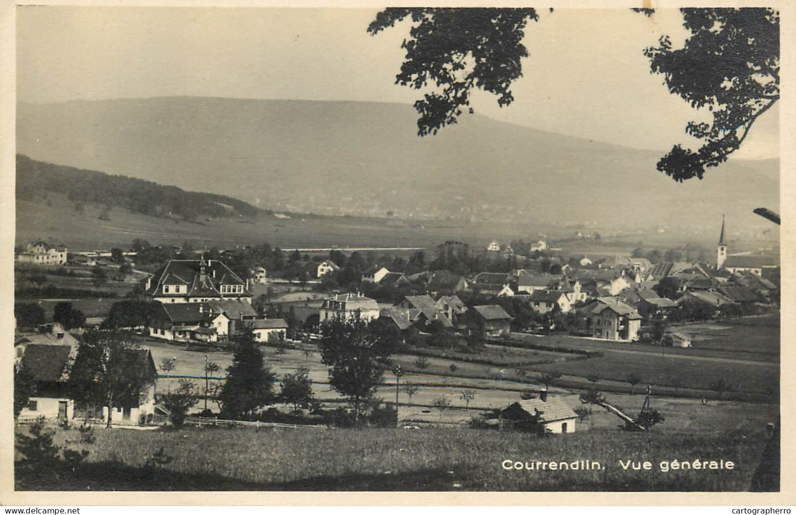 Postcard Switzerland Courrendlin