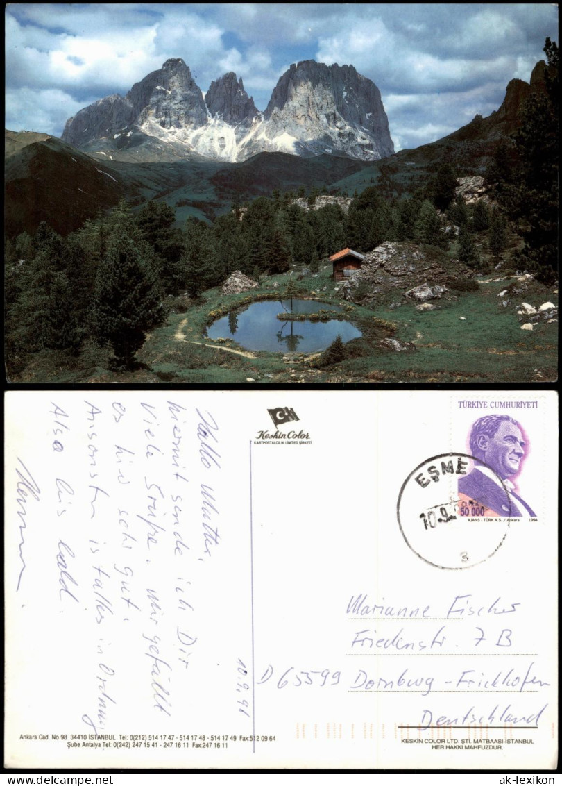 Postcard Türkei (allgemein) Im Gebirge Turkey Türkei 1996