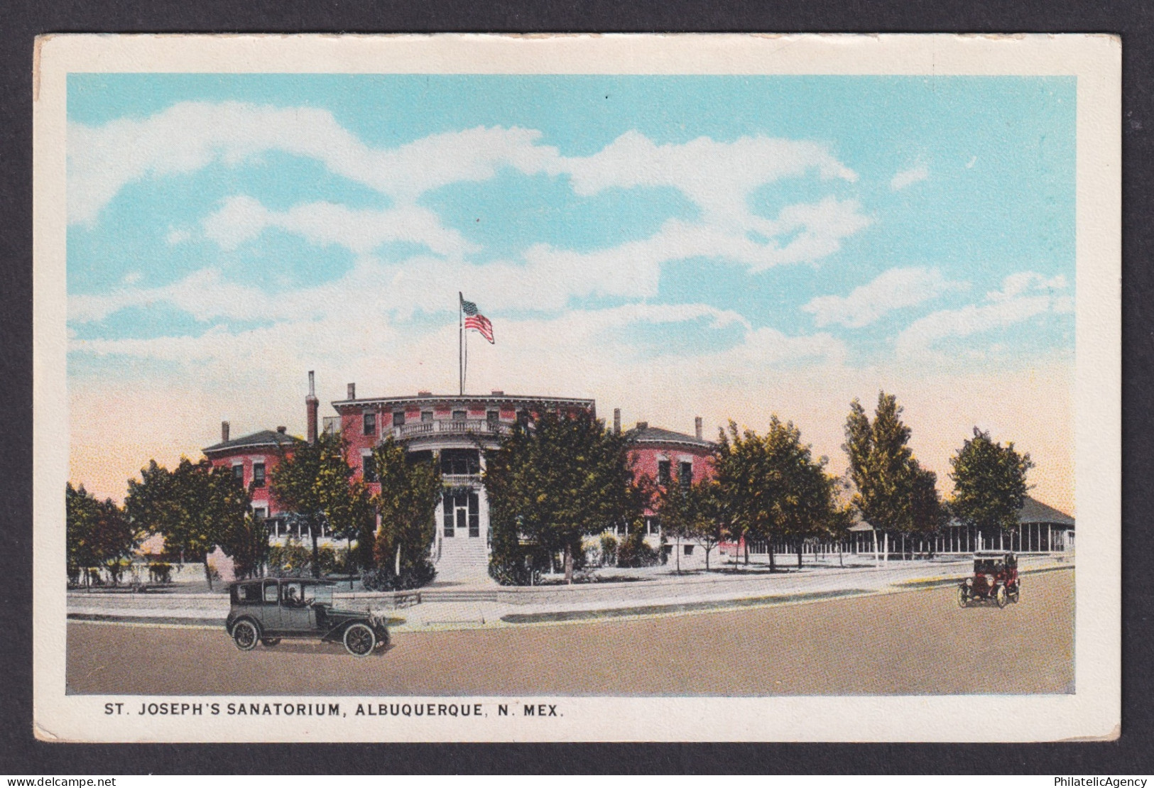 Postcard, United States, Albuquerque NM, St. Joseph's Sanatorium