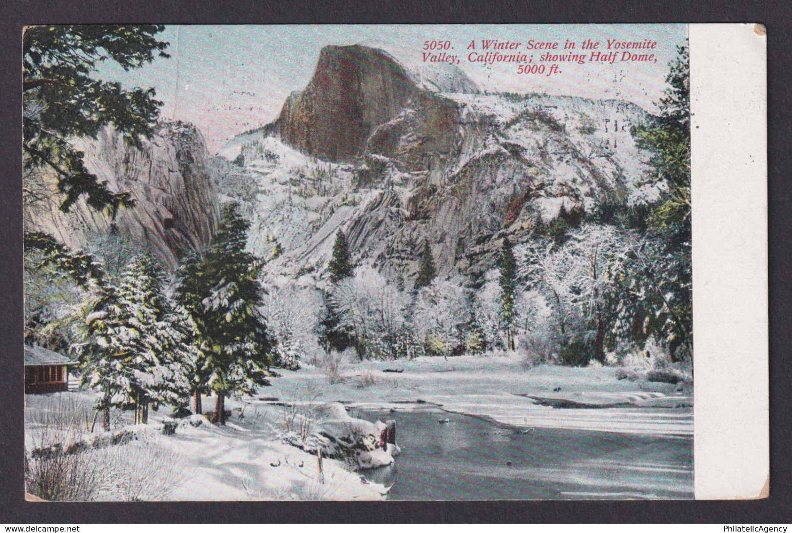 Postcard, United States, California CA, The Yosemite Valley
