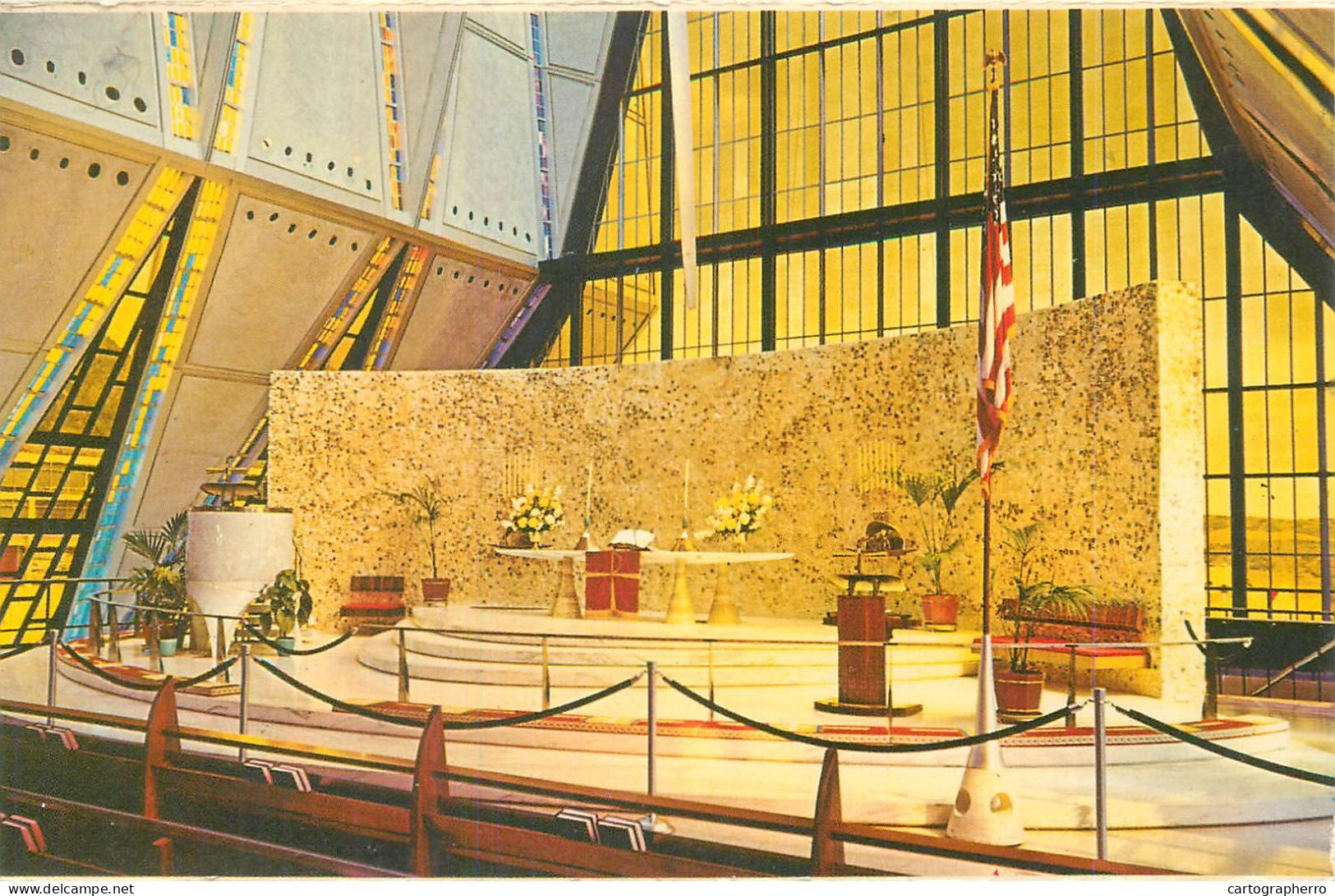 Postcard United States > CO - Colorado > Colorado Springs protestant chapel US Air Force Academy