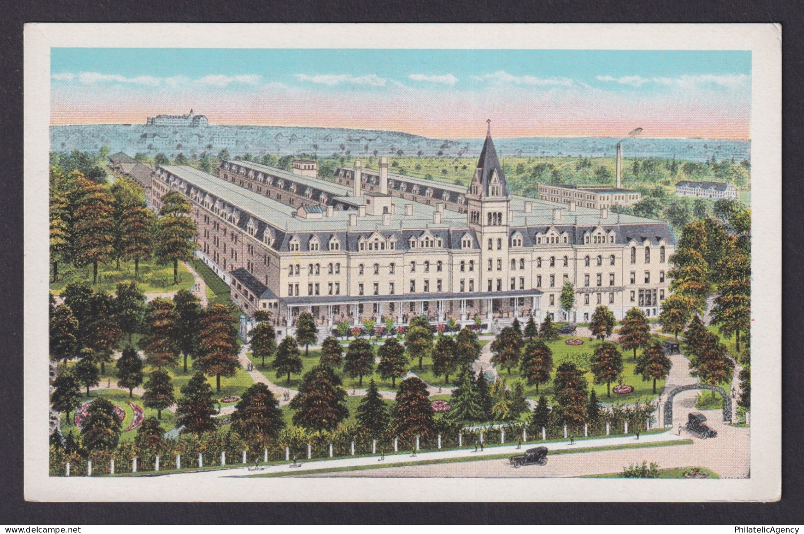 Postcard, United States, Milwaukee WI, Sacred Heart Sanitarium
