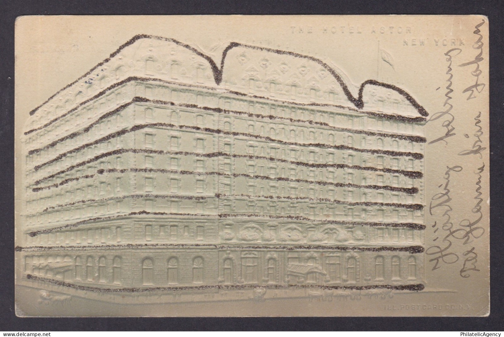 Postcard, United States, New York City NY, Hotel Astor