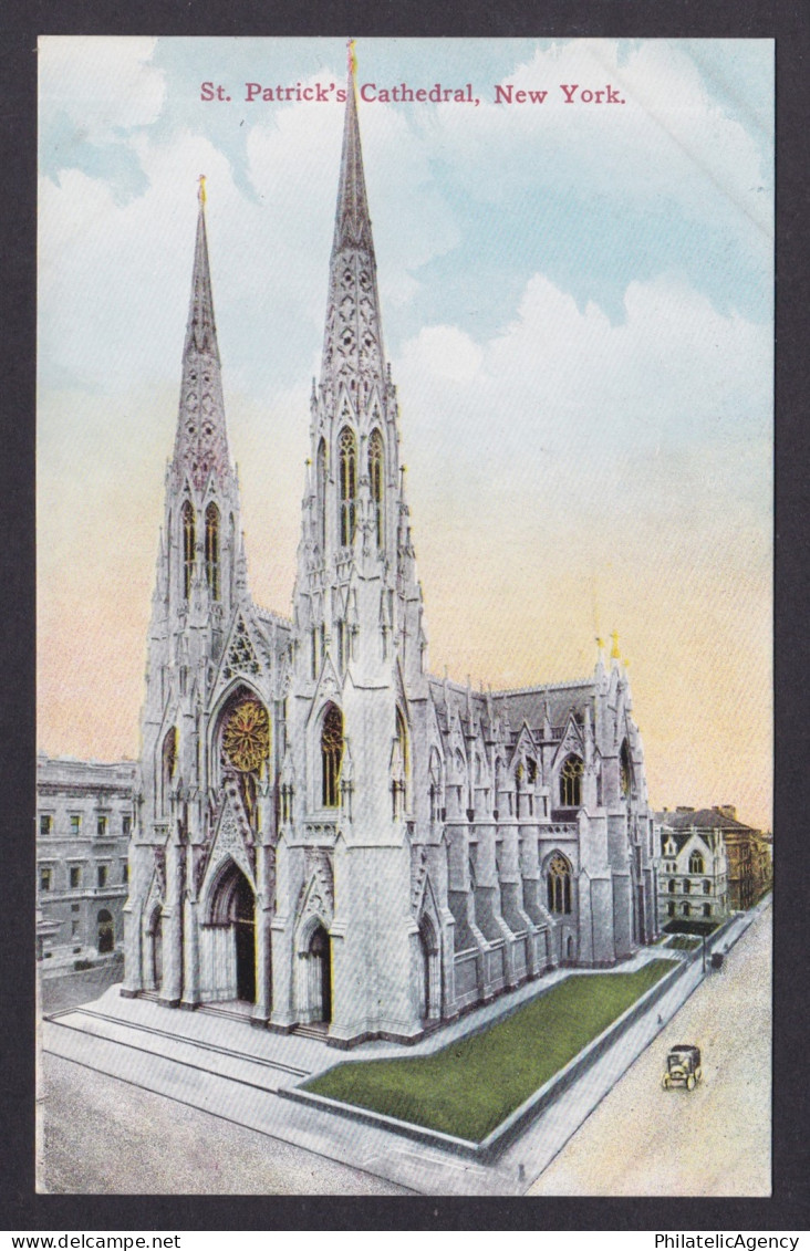 Postcard, United States, New York City NY, St. Patrick's Cathedral