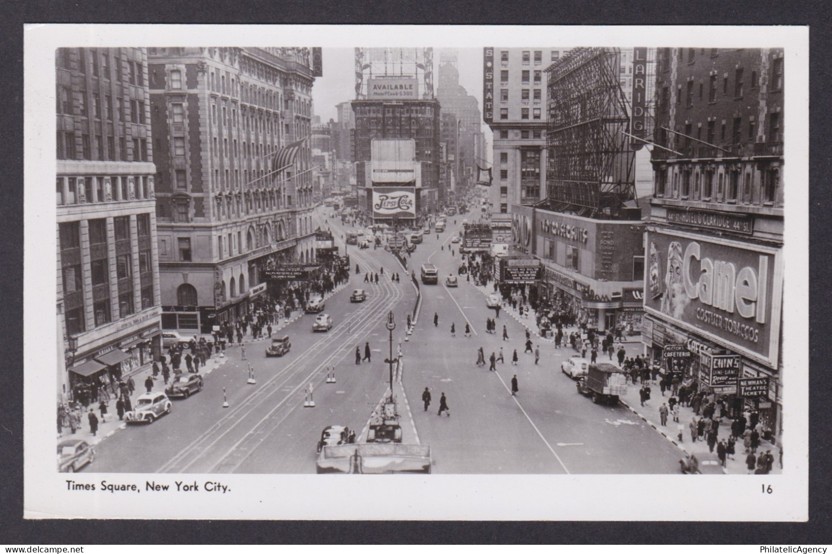 Postcard, United States, New York City NY, Times Square
