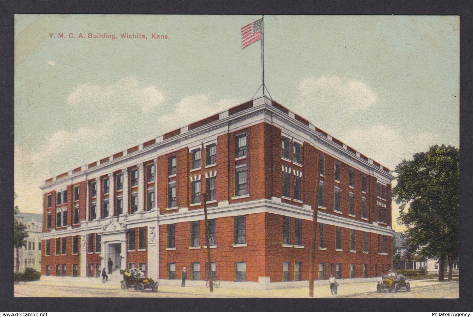 Postcard, United States, Wichita KS, YMCA Building
