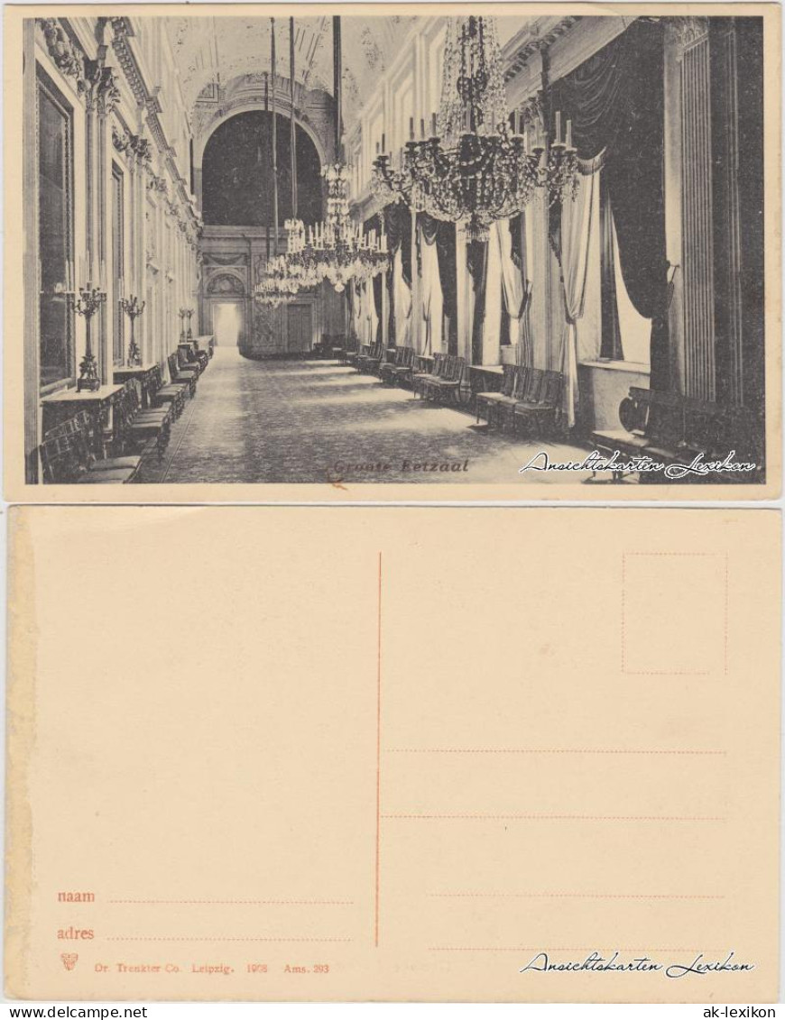 Postkaart Amsterdam Amsterdam Groote Eetzaal/Großer Saal 1908