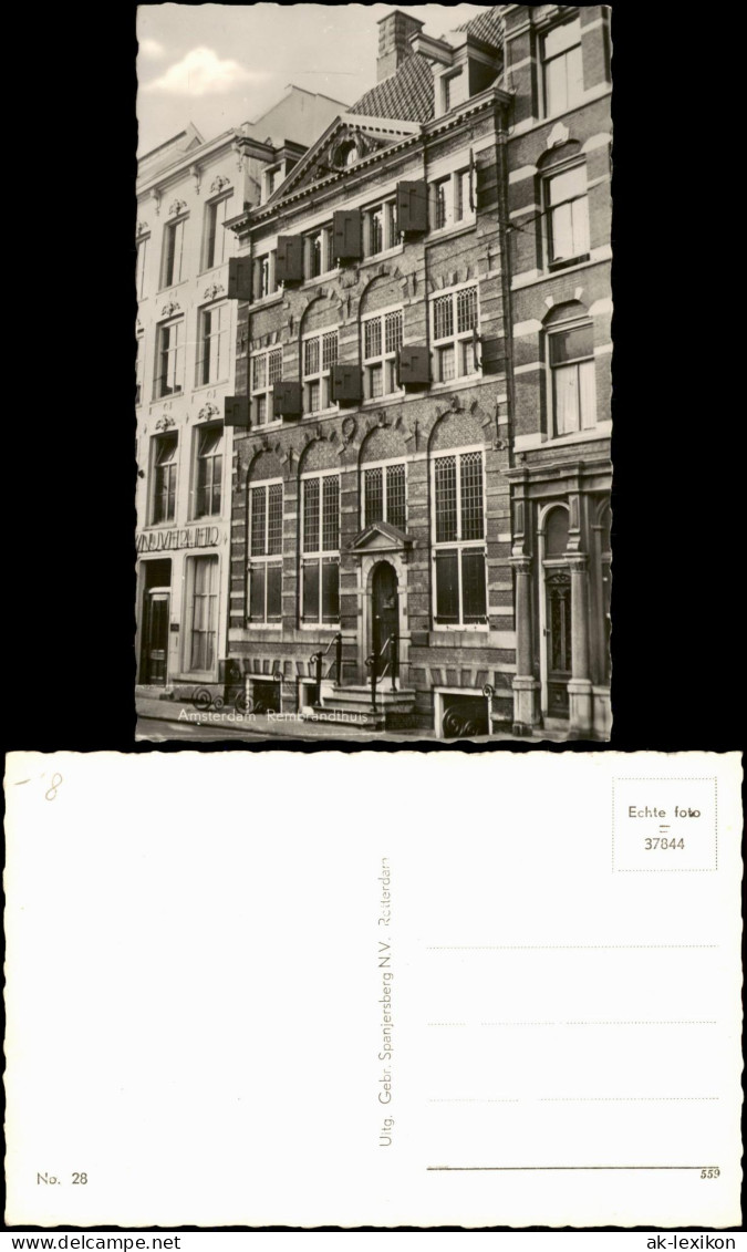 Postkaart Amsterdam Amsterdam Rembrandthuis 1930