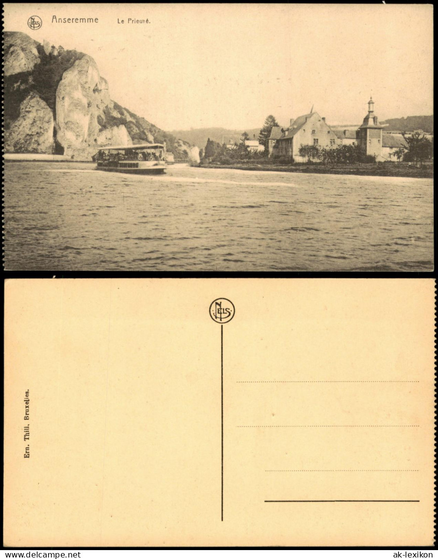 Postkaart Anseremme-Dinant Ansreme Dinant Le Prieuré. 1917