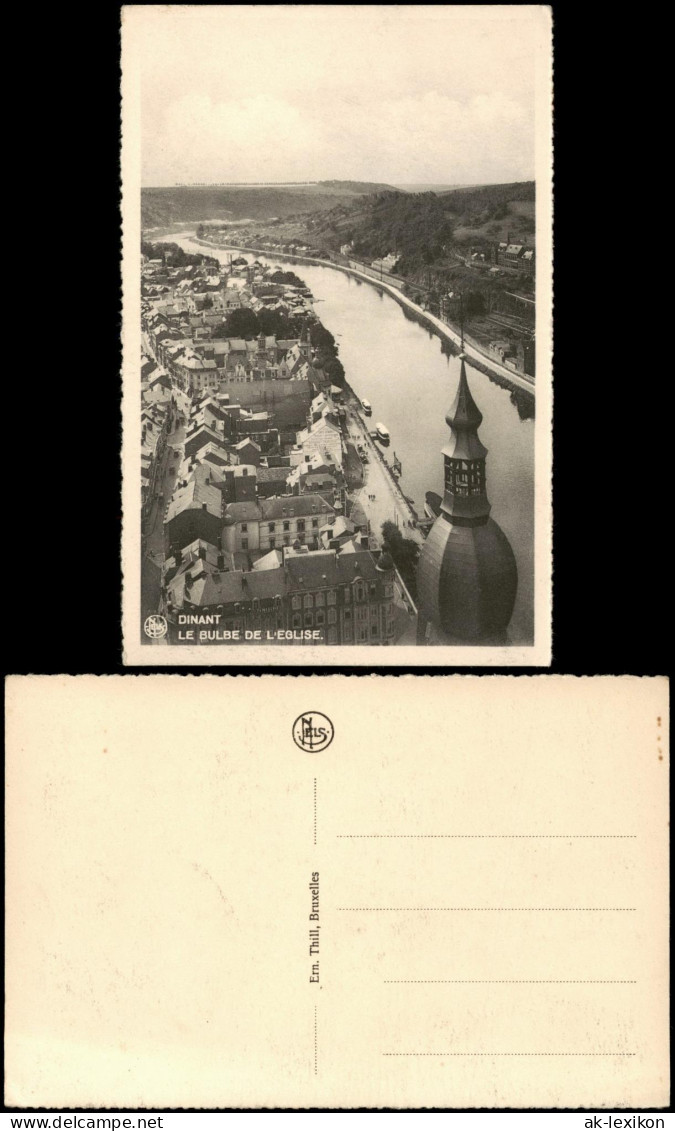 Postkaart Dinant Dinant LE BULBE DE L'EGLISE. 1928