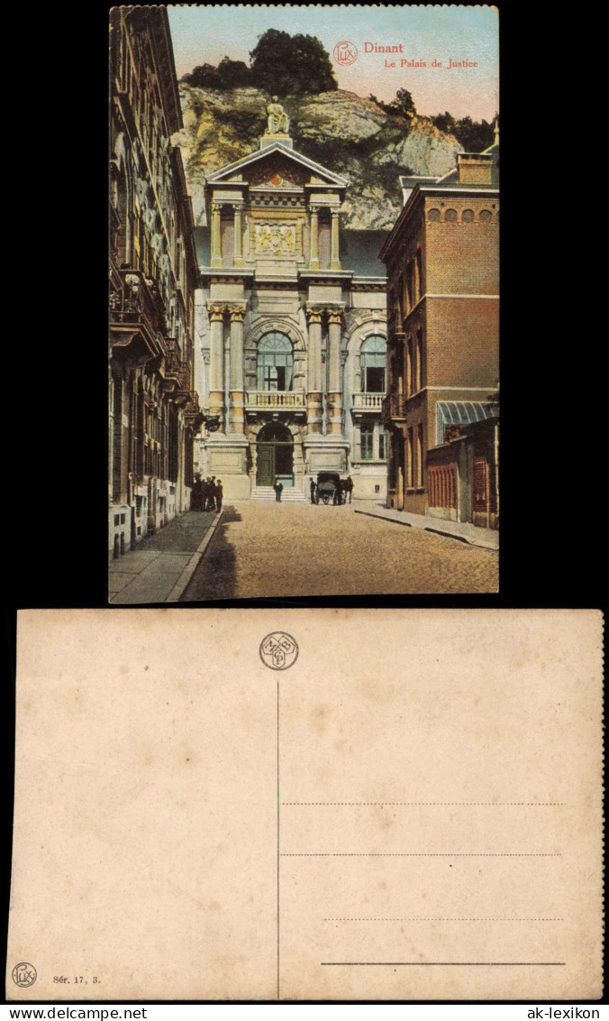 Postkaart Dinant Dinant Le Palais de Justice 1914