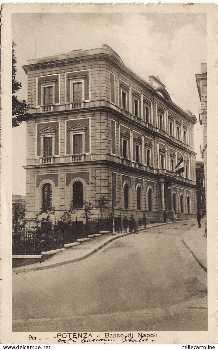 #POTENZA: BANCO DI NAPOLI
