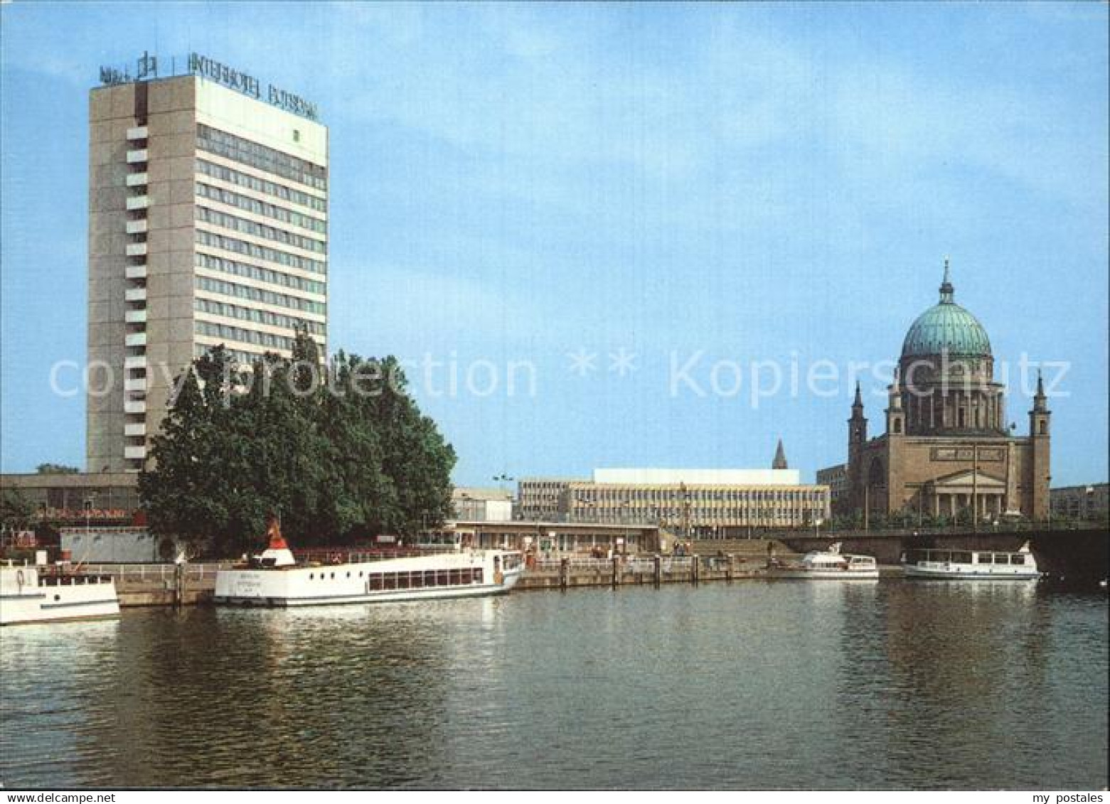 Potsdam Hotel Potsdam Nikolaikirche Ausflugsdampfer