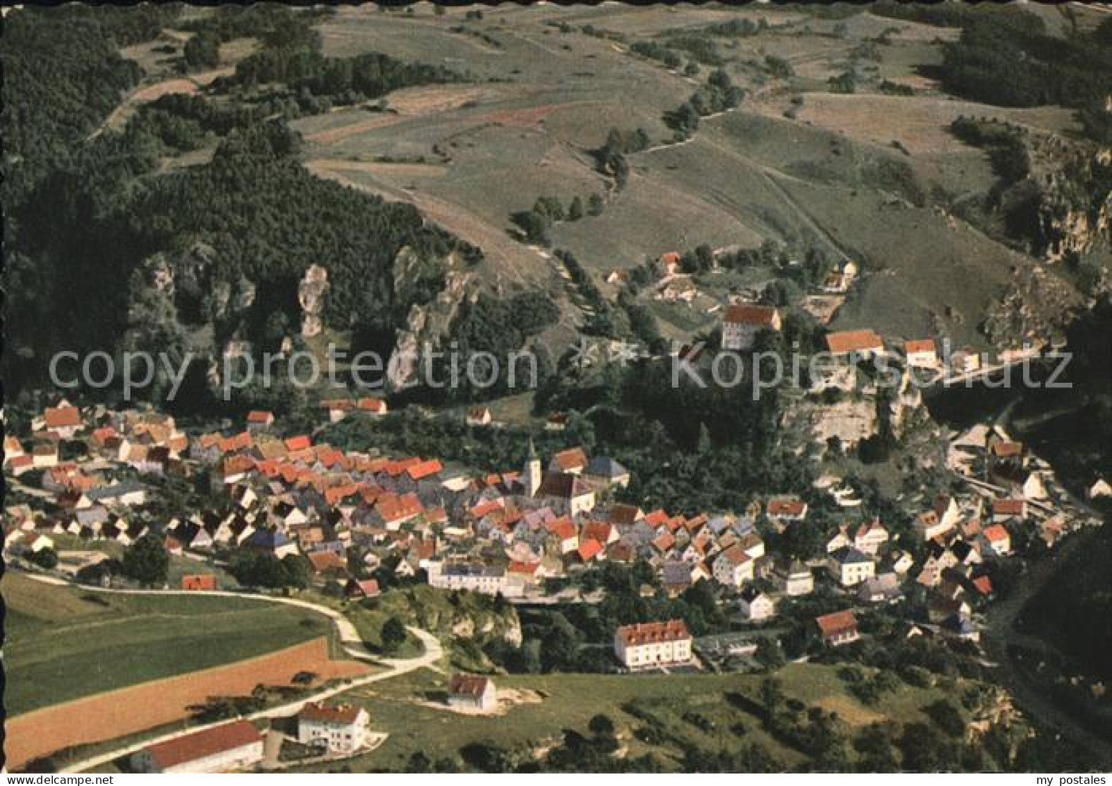 Pottenstein Oberfranken Fliegeraufnahme