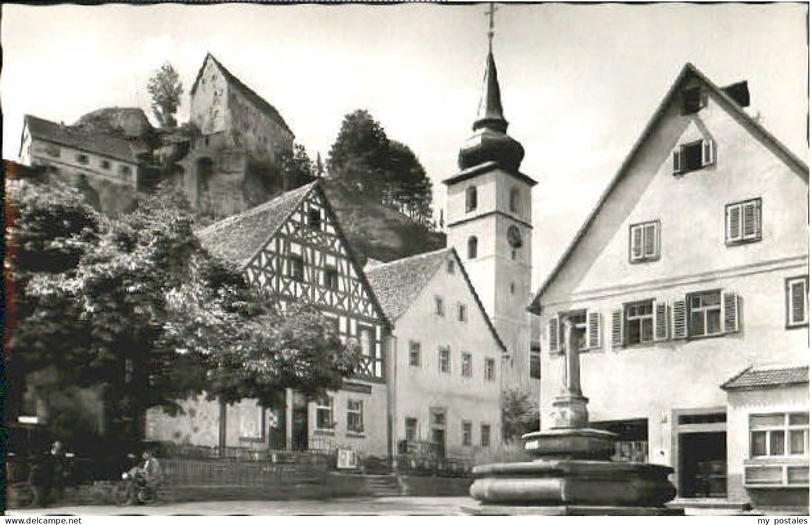 Pottenstein Oberfranken Pottenstein Marktplatz