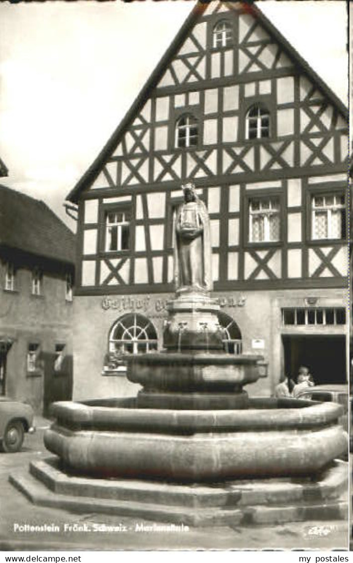 Pottenstein Oberfranken Pottenstein Saeule