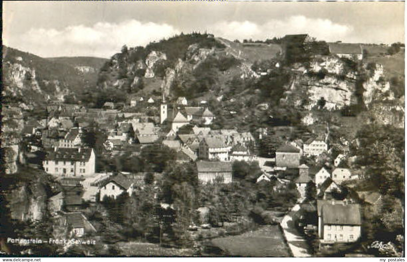 Pottenstein Oberfranken Pottenstein  x 1956