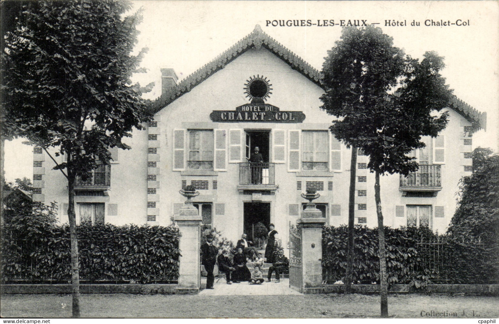 Pougues les Eaux - Hotel du Chalet Col - CPA