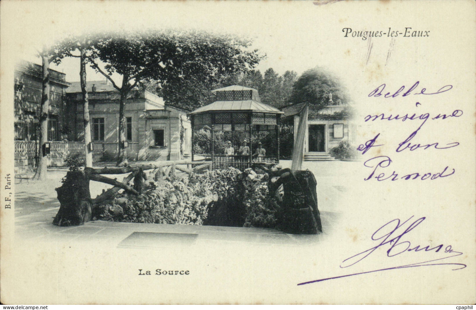 Pougues les Eaux - La Source - CPA