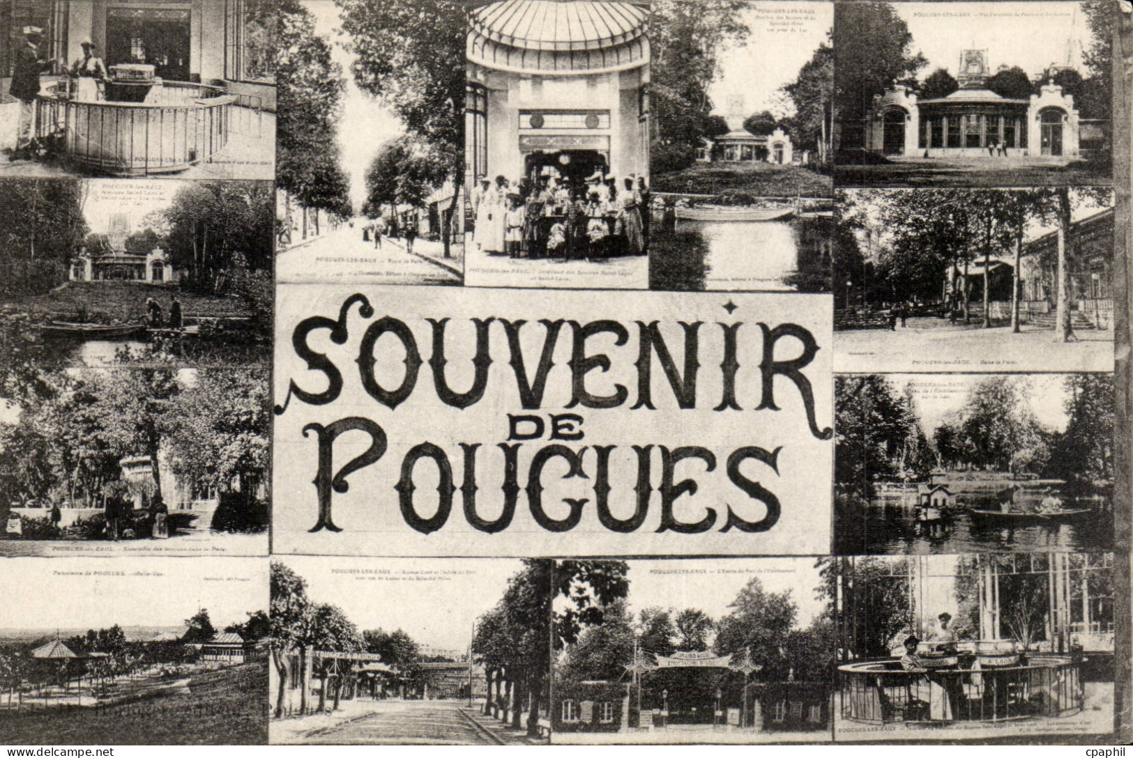 Pougues les Eaux - Souvenir - CPA