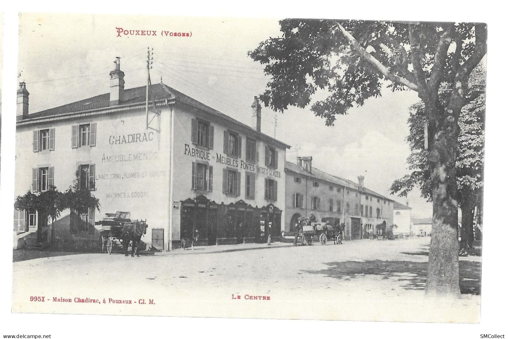 Pouxeux, le centre (11372)