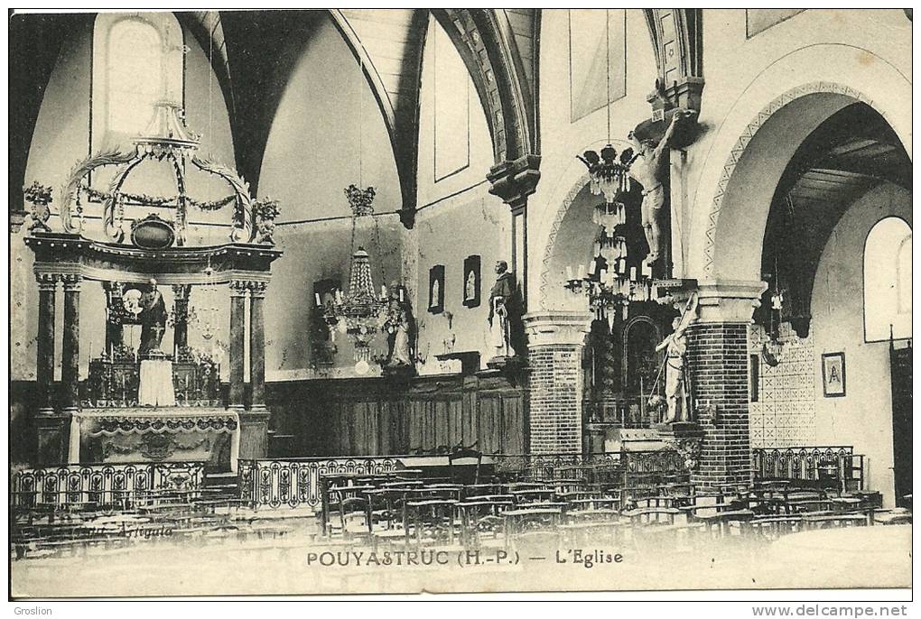 POUYASTRUC   - L'EGLISE